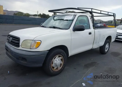 2002 Toyota Tundra из США, поврежденный, VIN 5TBJN32142S249116